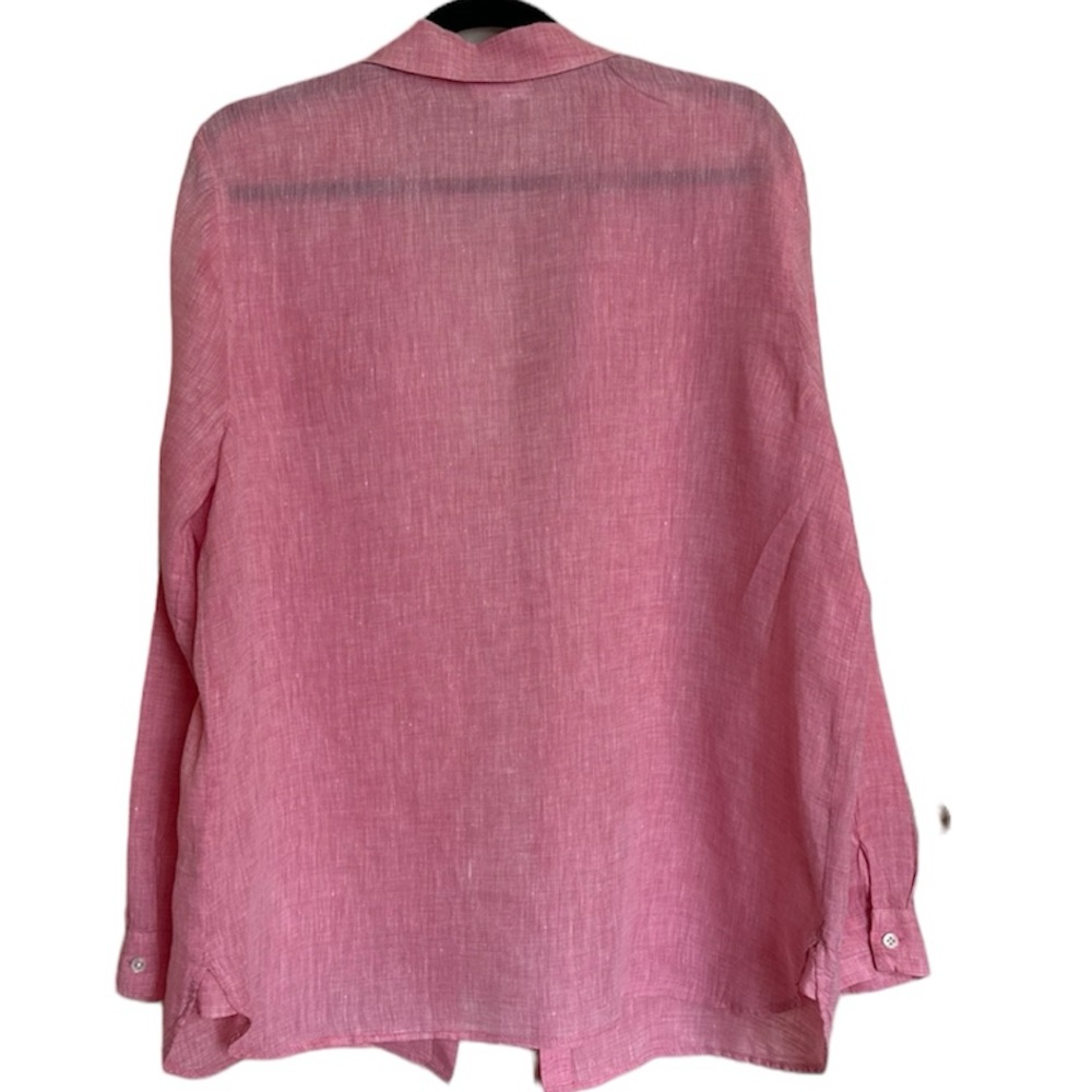J. Jill Linen Button Up Blouse - Picture 7 of 7